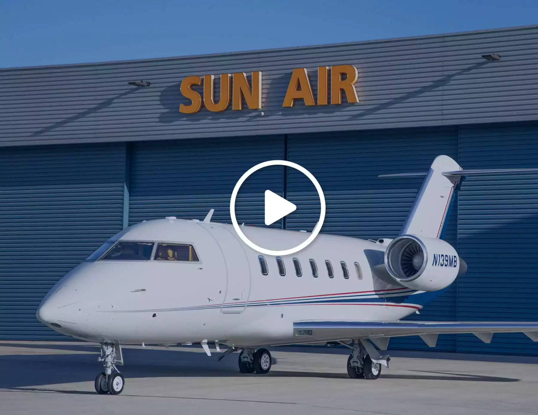 Sun Air Jets Challenger 605 - 360 Tour Cover Image