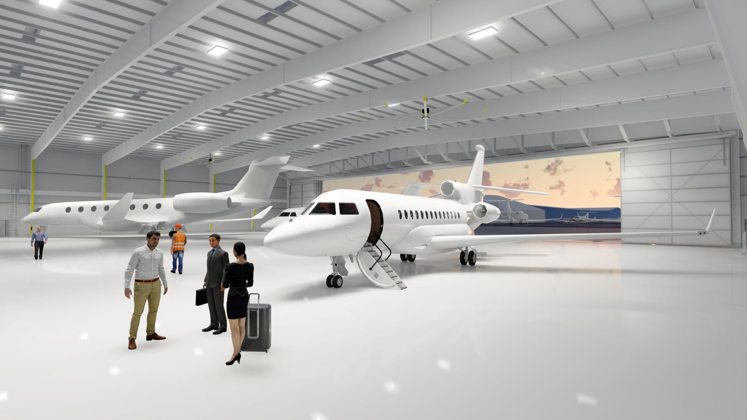 Sun Air Jets Acquires Additional Van Nuys Hangar Space Sun Air Jets