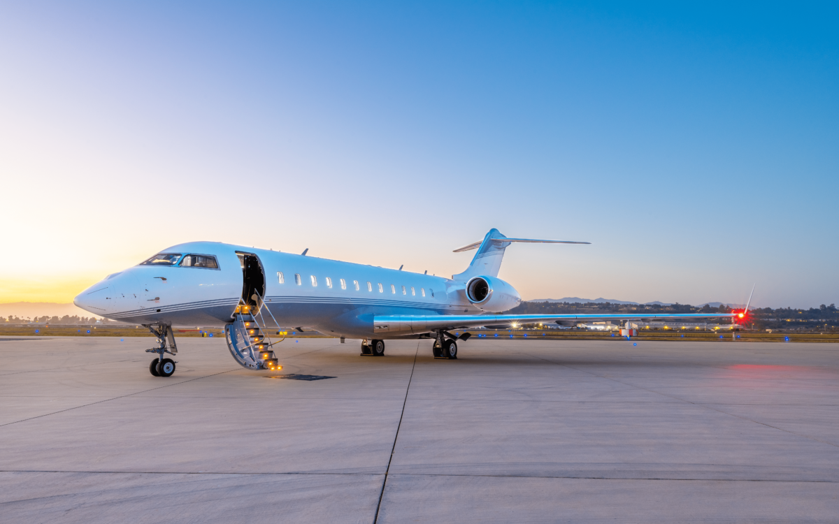 Global Express jet for business aviation