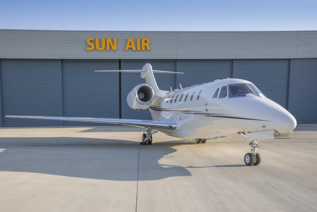 The speed and luxury of the Citation X