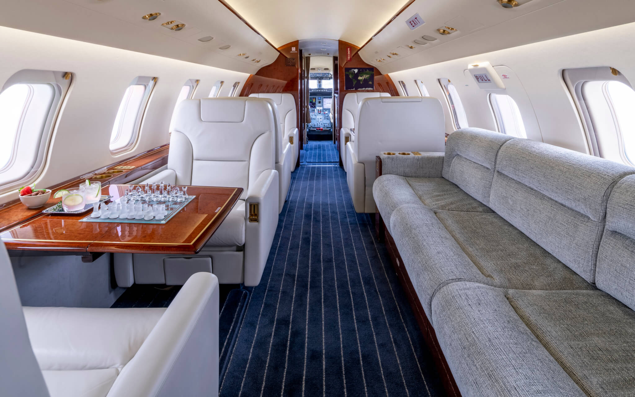 lane Cabin Air Quality Better When Flying Private