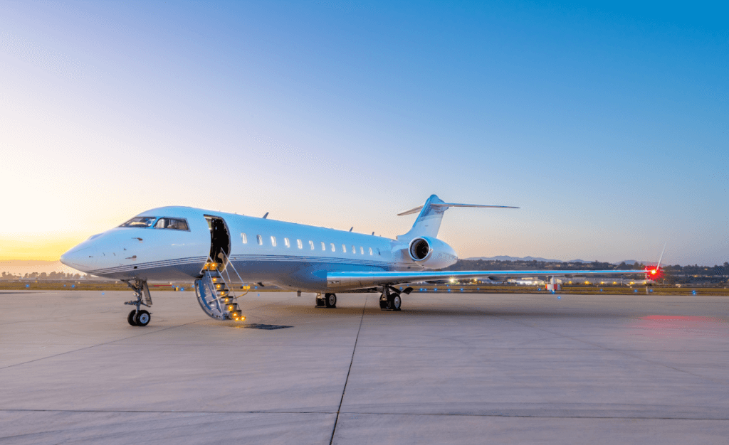 Bombardier Global Express Private Jet at Sun Air Jets