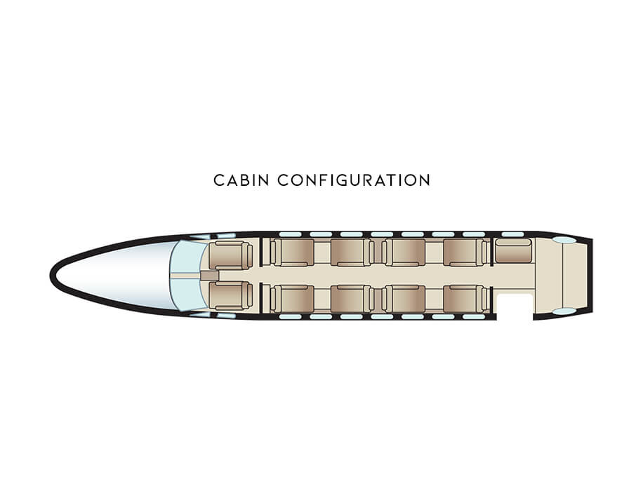 King Air 360 Cabin Configuration