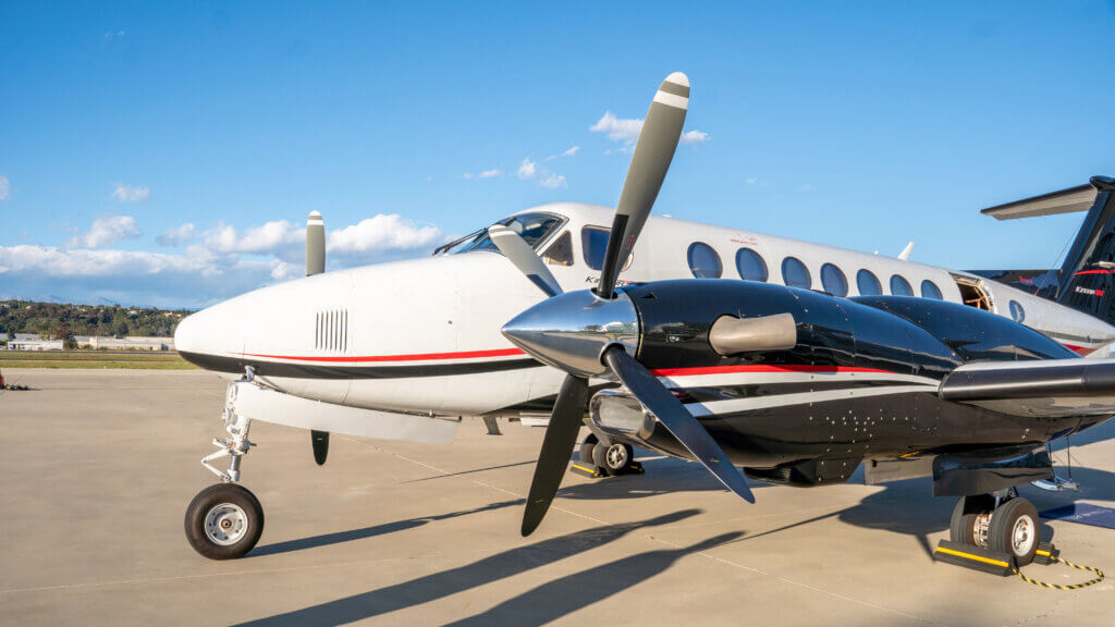 A Turboprop on runway - what is a turboprop