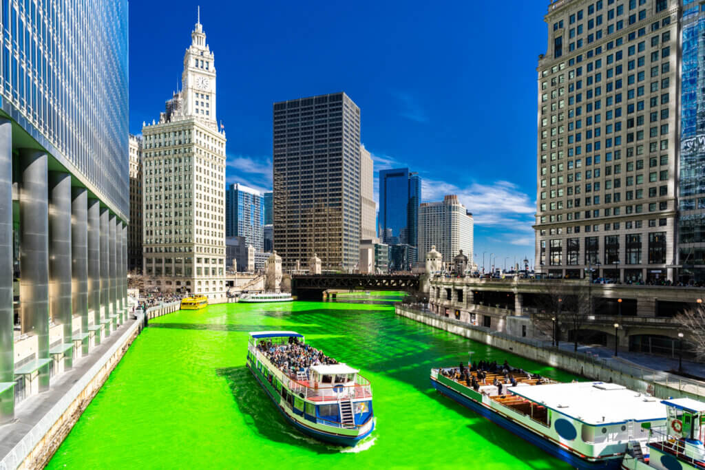 Chicago, one of the best places to celebrate st patrick's day