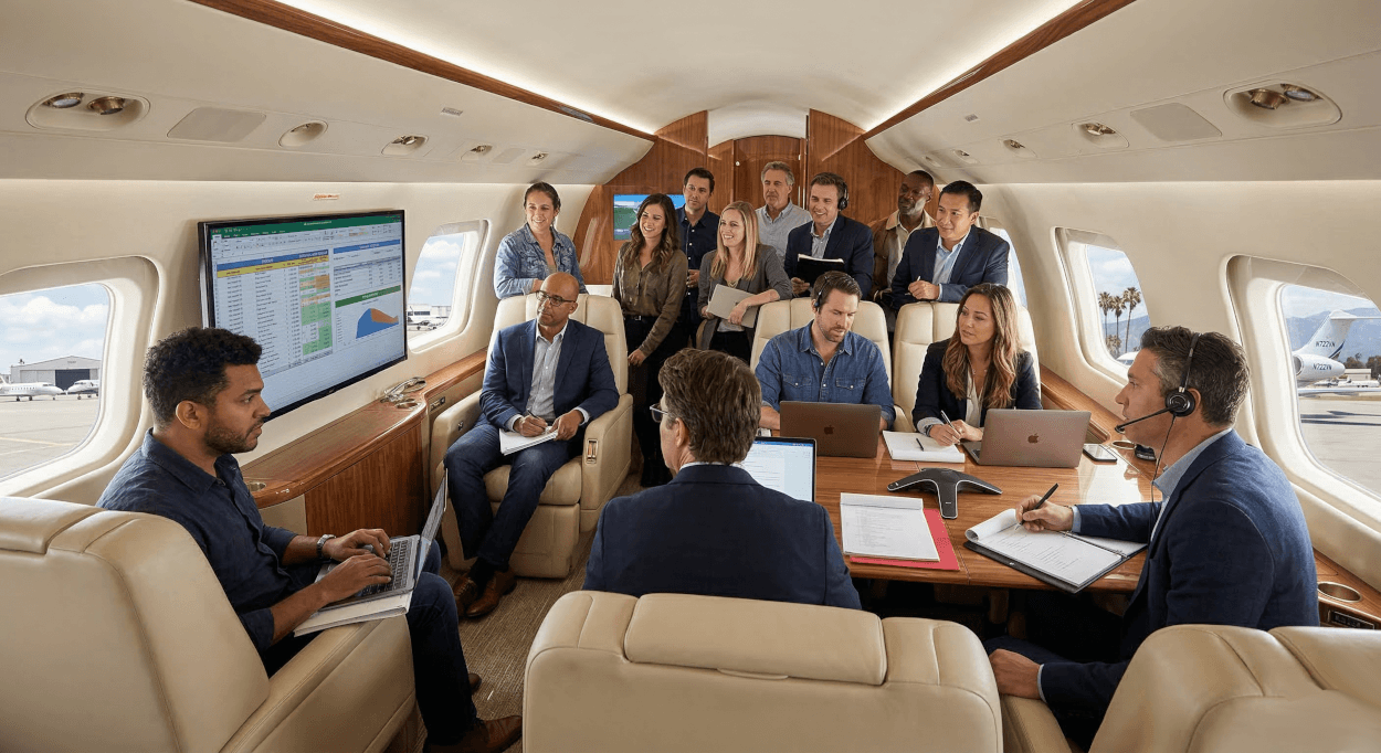 corporate charter jet